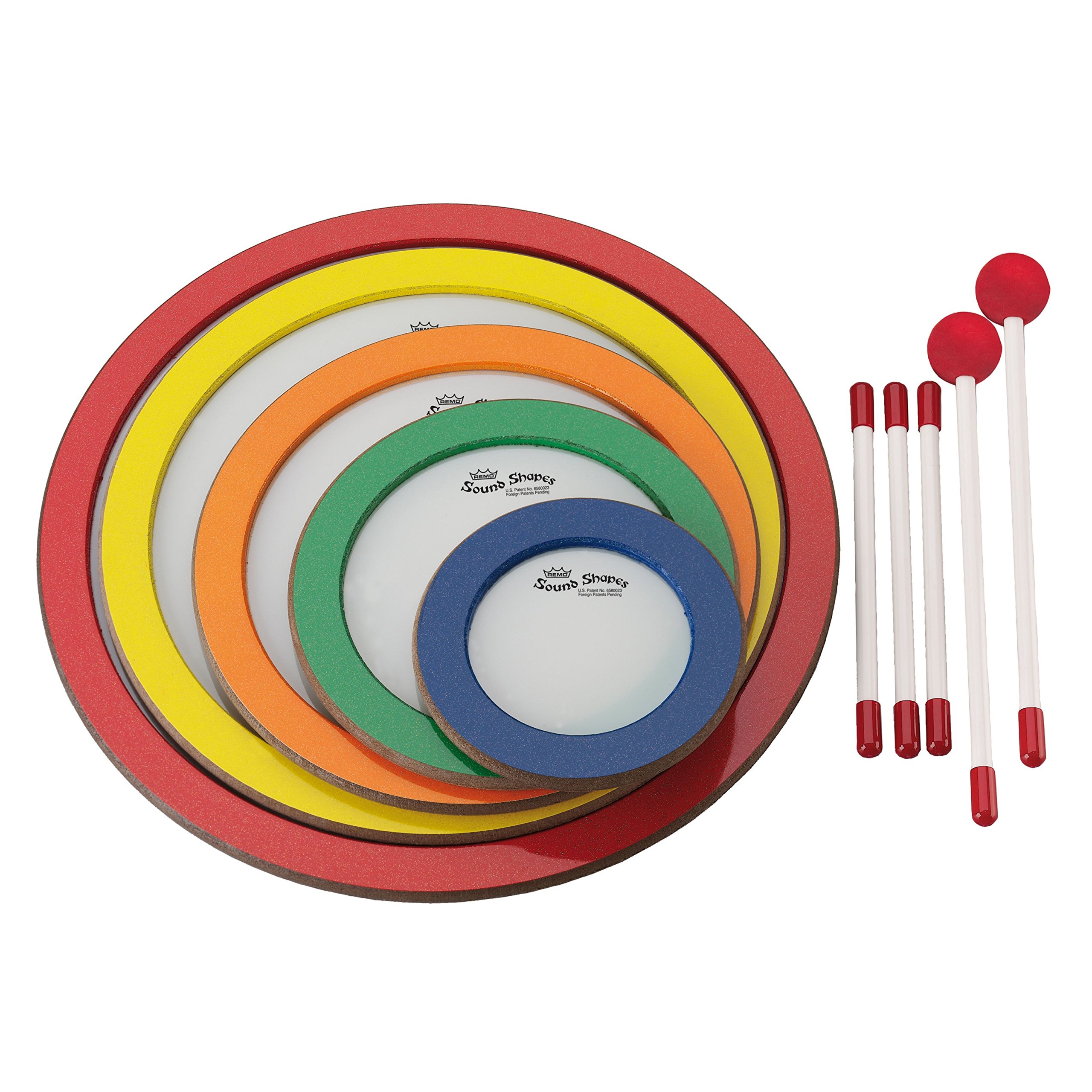 Remo Sound Shapes Multi Color 5-Pack : Amazon.in: Musical Instruments